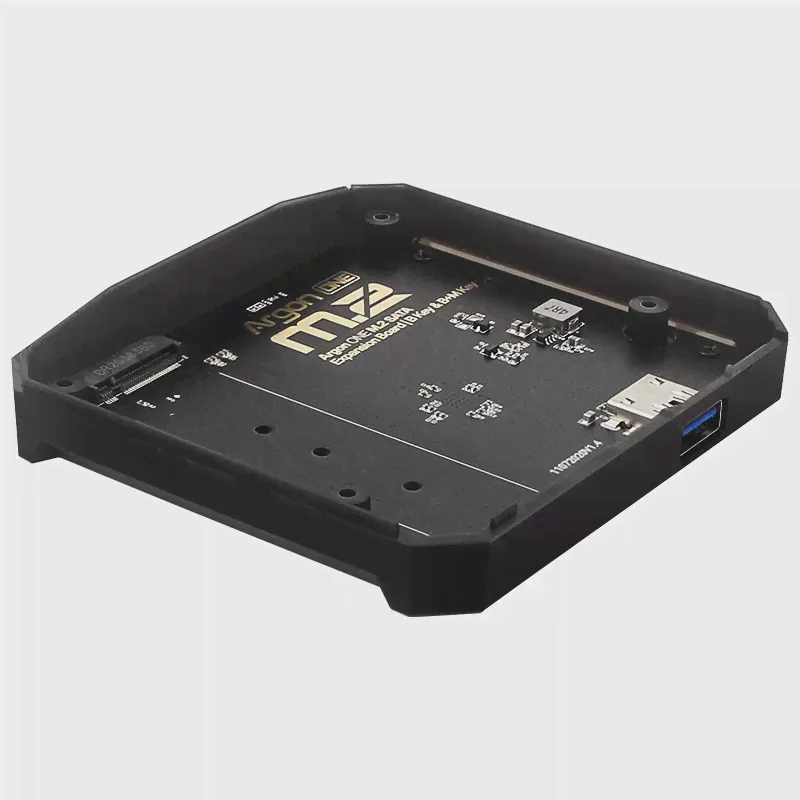🛍 Плата расширения Argon ONE M.2 Raspberry Pi 4, плата USB 3,0 для M.2 SATA M.2 SSD, основание адаптера для Pi 4 Argon ONE V2 M.2 Nanosound, чехол