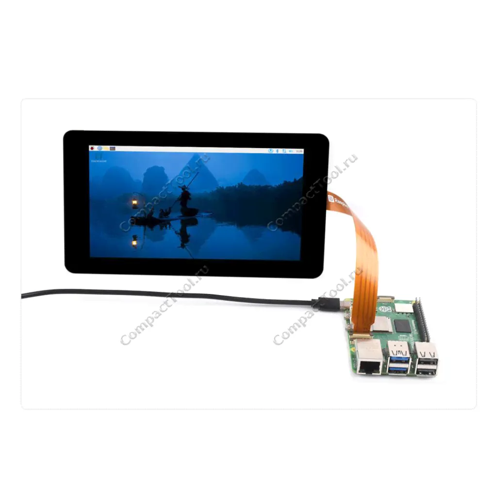 Raspberry Pi 5 гибкий кабель 500мм для камеры CSI-1