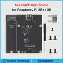 Raspberry Pi X851 M.2 NGFF 2280 SATA SSD Плата Расширения Хранилища NAS для Raspberry Pi 3 B +/3B