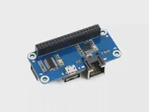 🛍 Ethernetusb-хаб HAT для Raspberry Pi, 1x RJ45, 3x USB