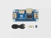🛍 Ethernetusb-хаб HAT для Raspberry Pi, 1x RJ45, 3x USB