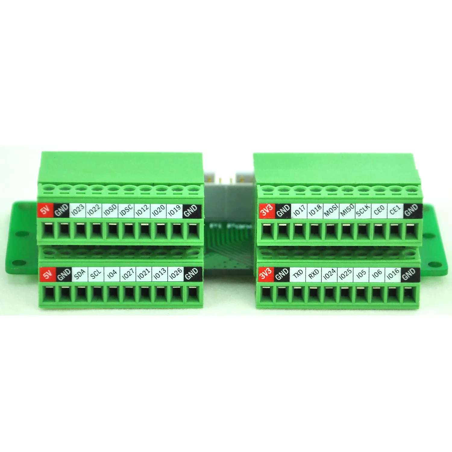 Pi Panel Mount Pluggable Terminal Block Breakout Module, for Raspberry Pi.-0