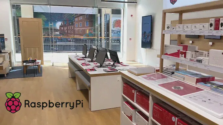 Raspberry Pi Store in 44 seconds (Cambridge, UK)