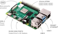 Raspberry Pi 4 Model B 4GB (44589 / RA545) - Микрокомпьютер