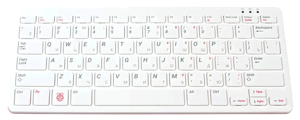 Микрокомпьютер-клавиатура Raspberry Pi 400 RU 2 в 1-0