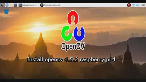 raspberry pi 4 opencv install | install opencv in raspberry pi 4