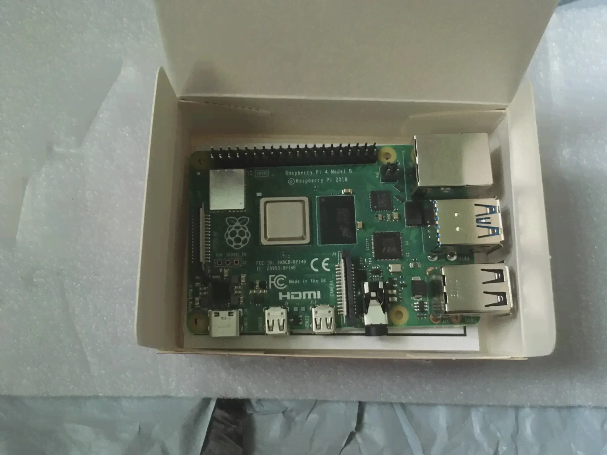 🛍 Четырехъядерный процессор Raspberry Pi 4, Модель B, ОЗУ 8 ГБ, версия 1,2, BCM2711, Cortex-A72 ARM v8, 1,5 ГГц-4