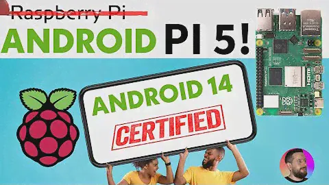Running Android 14 on Raspberry pi 5 | Tutorial