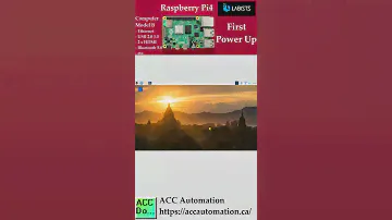 Raspberry Pi 4 First Power Up