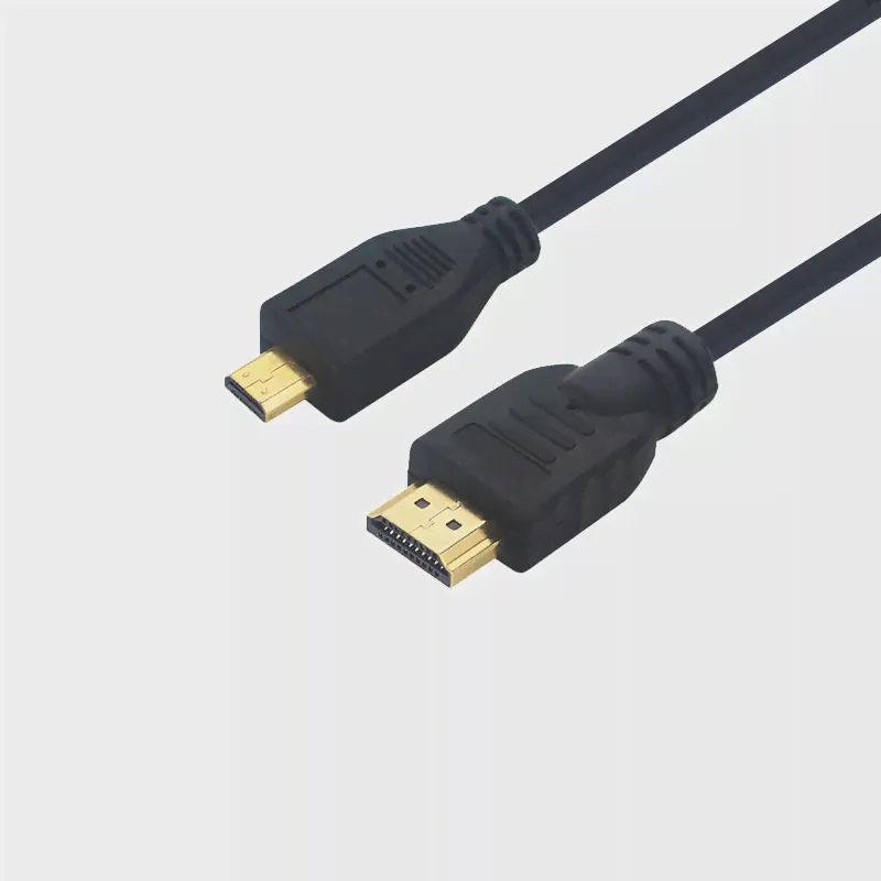 🛍 Raspberry Pi 4 Micro HDMI-совместимый кабель 1,5 м, Кабель-адаптер с золотистым покрытием для Raspberry Pi 4 Model B для HDTV Мобильный телефон-4