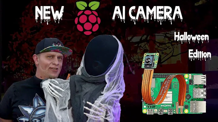 Scaring People with AI: Raspberry Pi Ai Camera SONY IMX500. Halloween Setup!