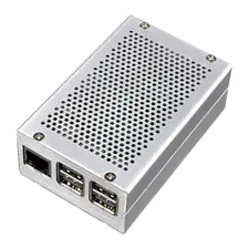 Корпус для микрокомпьютера ACD Heat Dispersion Metal Aluminium Alloy Case for Raspberry Pi 3 Silver (RA193)