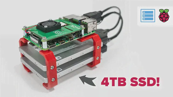 4TB SSD w Raspberry Pi 4 | Serwer NAS na Raspberry Pi 4