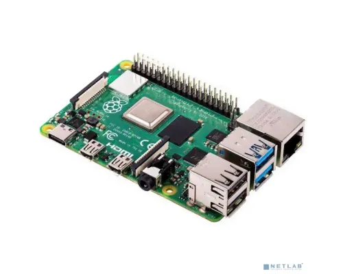 Компьютер Микрокомпьютер Raspberry Pi 4 Model B 4Gb (44589 / RA545)