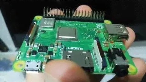 Raspberry 3 A+ test