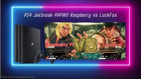 PS4 JAilbreak PPPWN ver 11 Raspberry Pi 4 Model B vs LuckFox pico pro 128MB Time attack