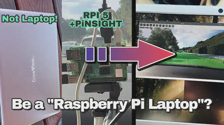A Raspberry Pi Laptop with an AI Camera? #CrowViewNote #PiNSIGHT