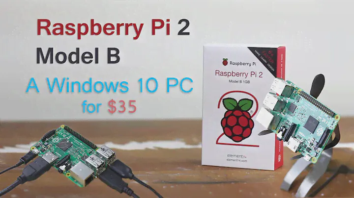 Raspberry Pi 2 Model B Overview~ $35 + Windows 10 IoT