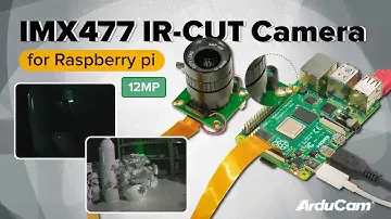 Arducam IMX477 Switchable IR-Cut HQ Camera for Raspberry Pi, Auto Switch for both Day and Night