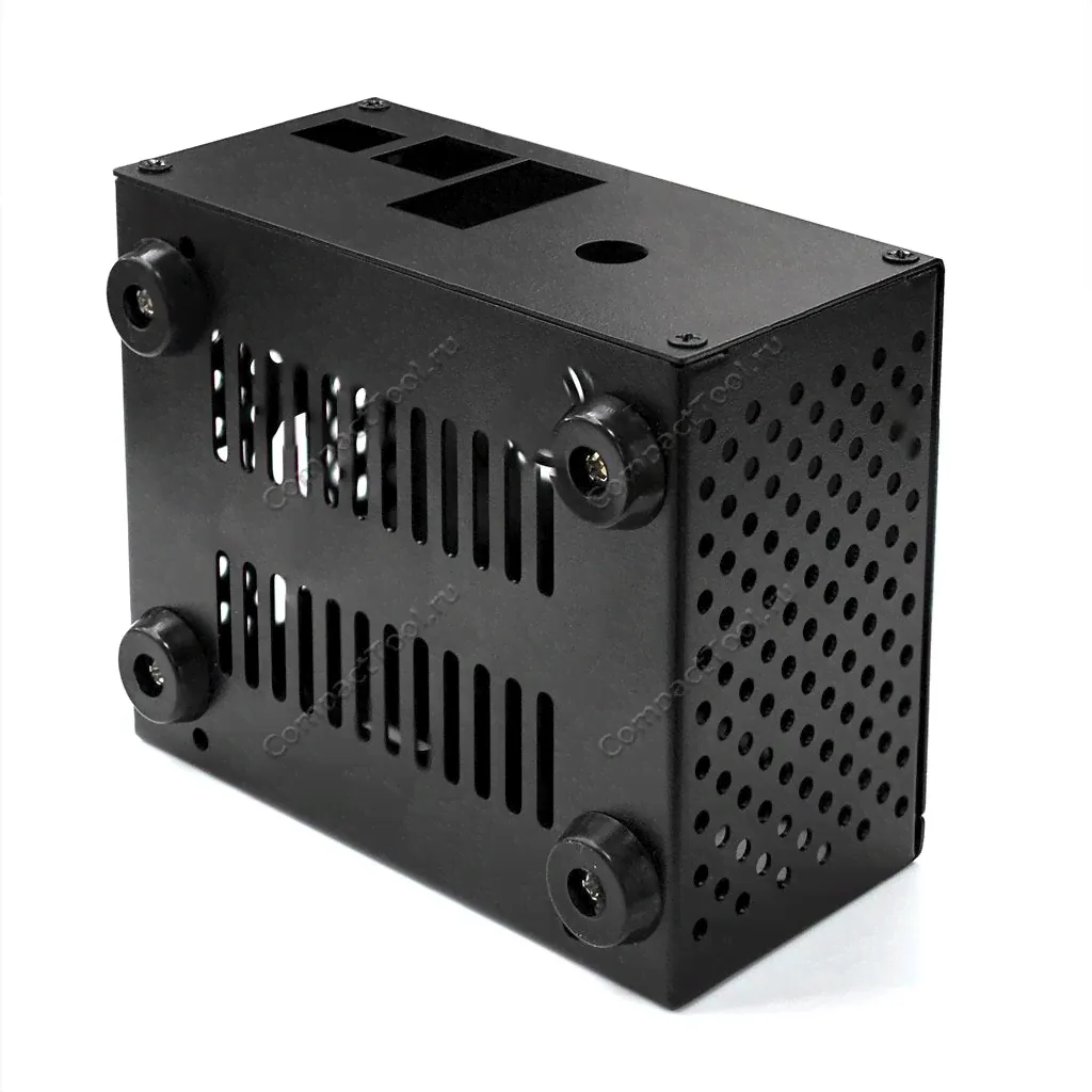Корпус металлический с охлаждением для Raspberry Pi 2/3 и платы расширения X820