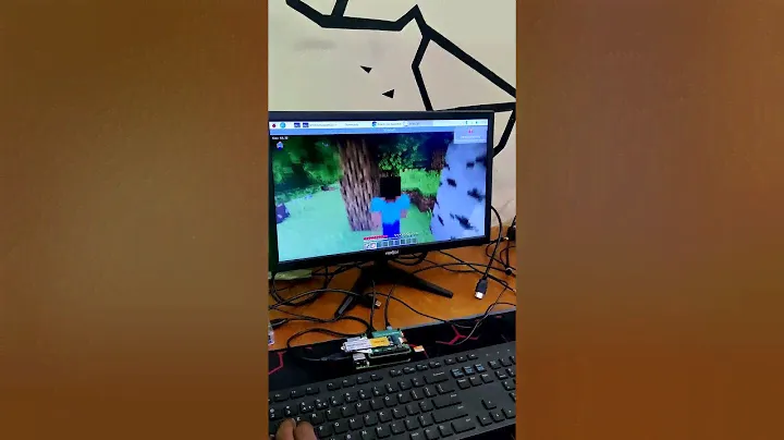 Raspberry Pi 5 NVME SSD  #raspberrypi #minecraftgameplay