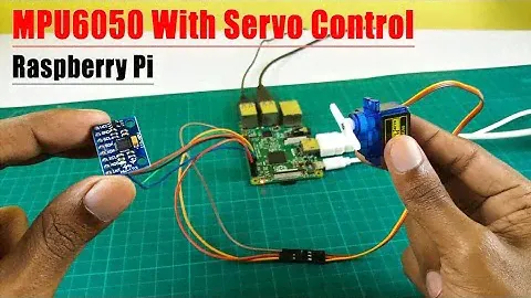 How to use the MPU6050 sensor module with Raspberry Pi board